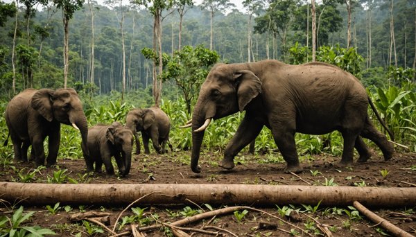 Impact dévastateur de la déforestation sur la faune : une menace imminente
